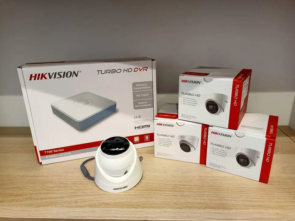 Rejestrator DVR i kamery Hikvision Turbo HD