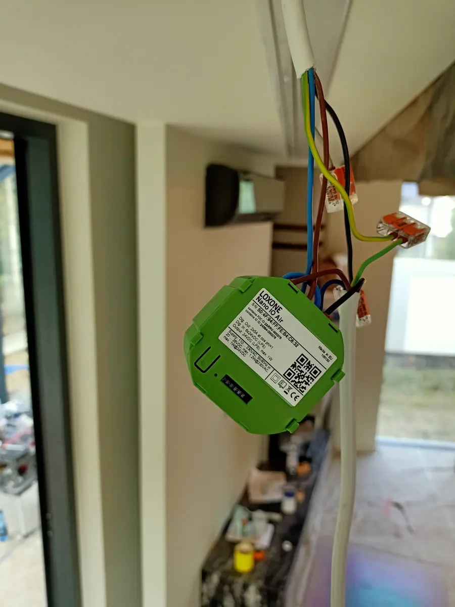 Podłączanie modułu Loxone Nano IO Air