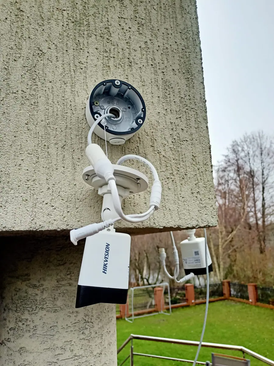 Przygotowanie instalacji zewnętrznej kamery monitoringu